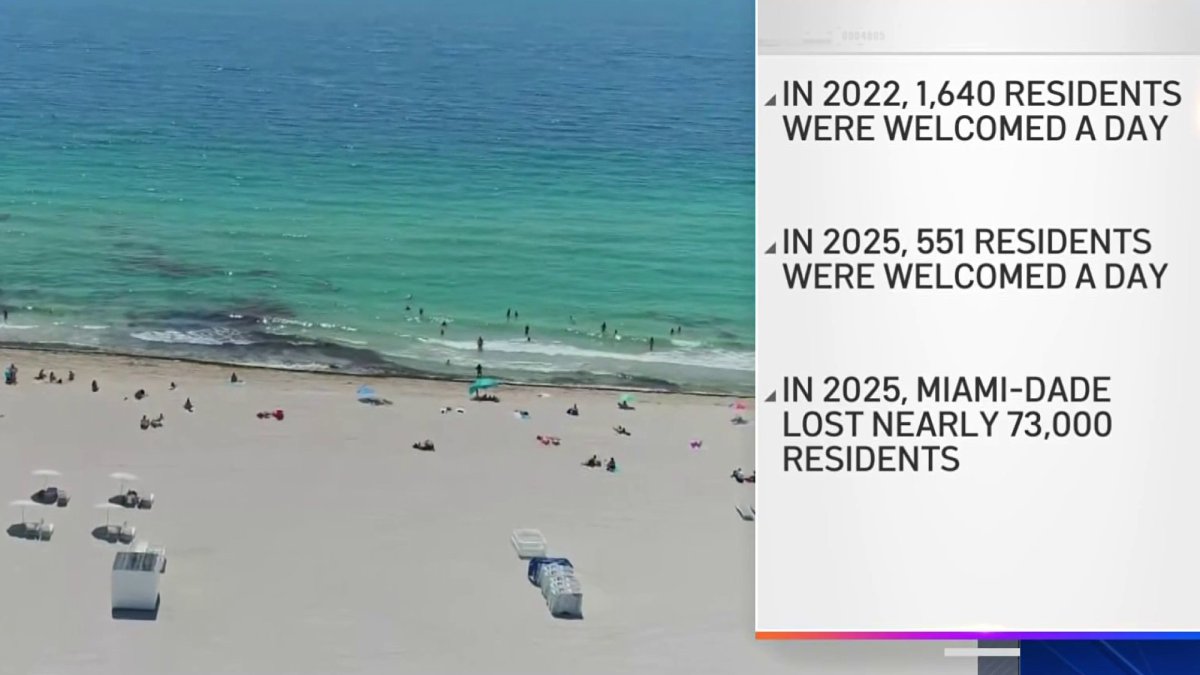 New data shows ‘sharp’ drop in migration to Florida, UF study finds – NBC 6 South Florida