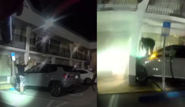 Body cam shows motel rescue of Georgia girl