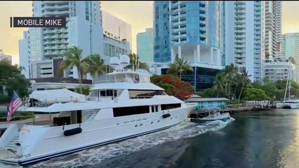Video shows massive yacht crashing into dock in Fort Lauderdale – NBC 6 South Florida