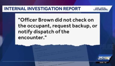 Officer resigns after allegations he left scene of car where man later died by suicide