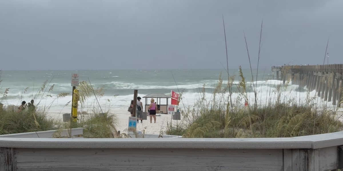 Tropical Storm Bertha brings dangerous beach conditions to Florida Panhandle