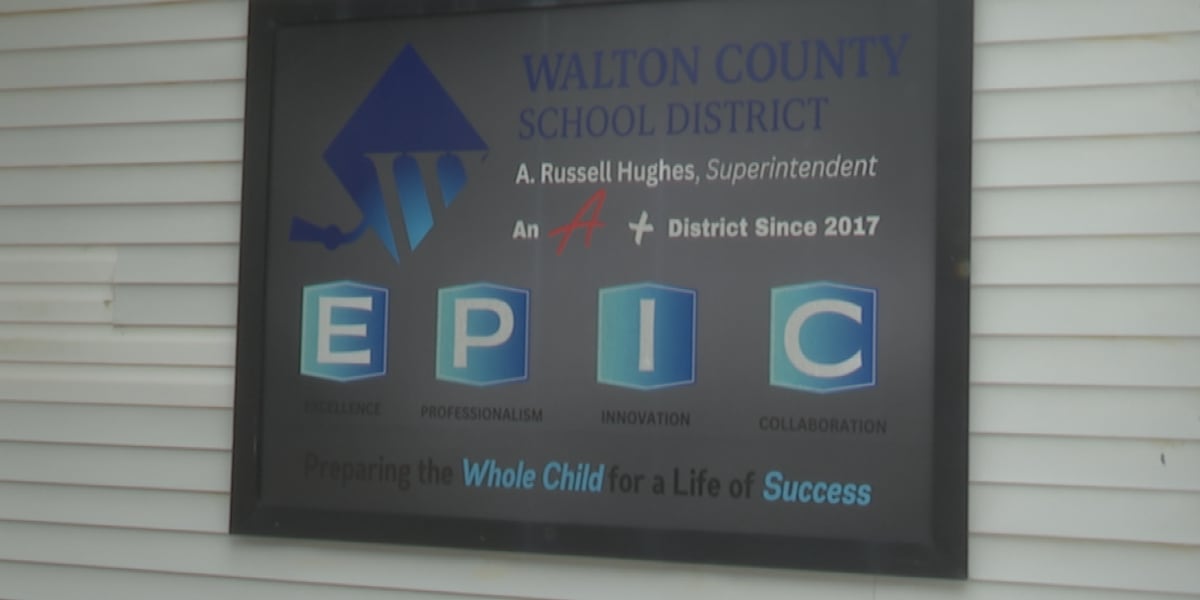 Walton County School District tied for No. 2 ranking among Florida’s 67 school districts
