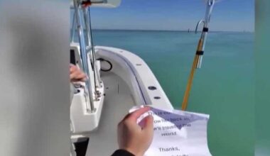 Florida boat captain discovers woman's ashes