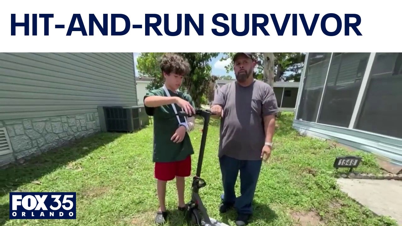 11-year-old recovering after Orlando hit-and-run