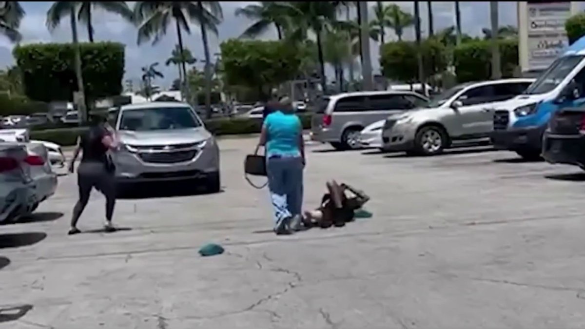 Video shows aftermath of violent fight in Hialeah Walmart parking lot – NBC 6 South Florida