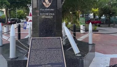 Man arrested for vandalizing Bay of Pigs monument in Miami, police say – NBC 6 South Florida