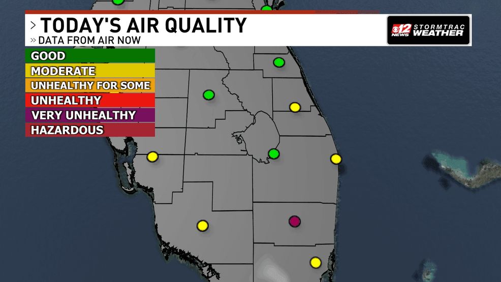 How fireworks from America's 250th anniversary is impacting air quality in South Florida. (WPEC)