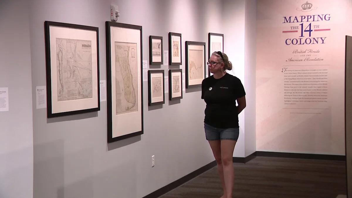 Tampa historical exhibit explores Florida's role as 14th colony for holiday weekend