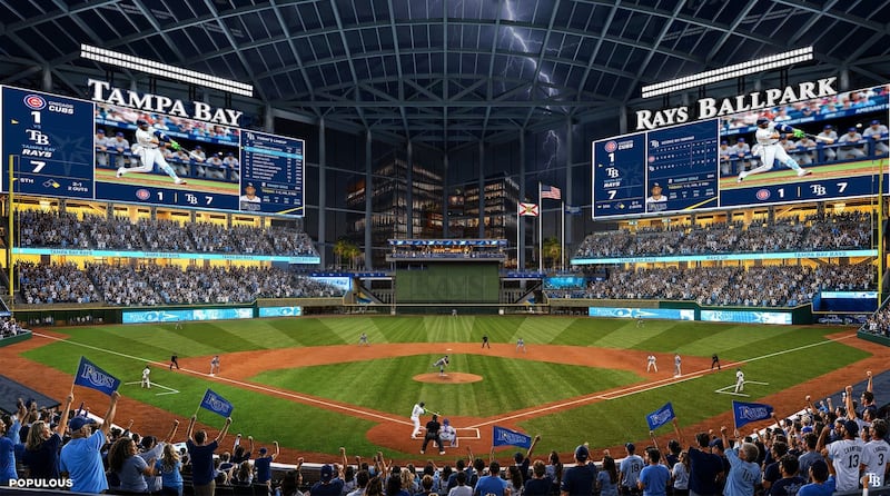 Rays ballpark rendering
