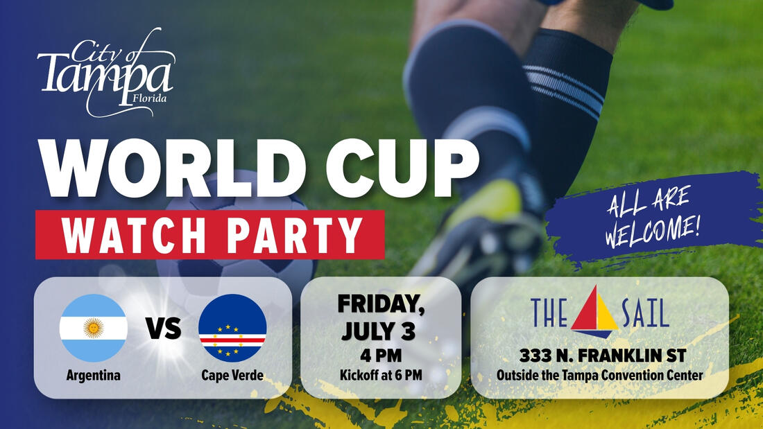 The World Cup Comes to Tampa ⚽: City Hosting Watch Party Friday