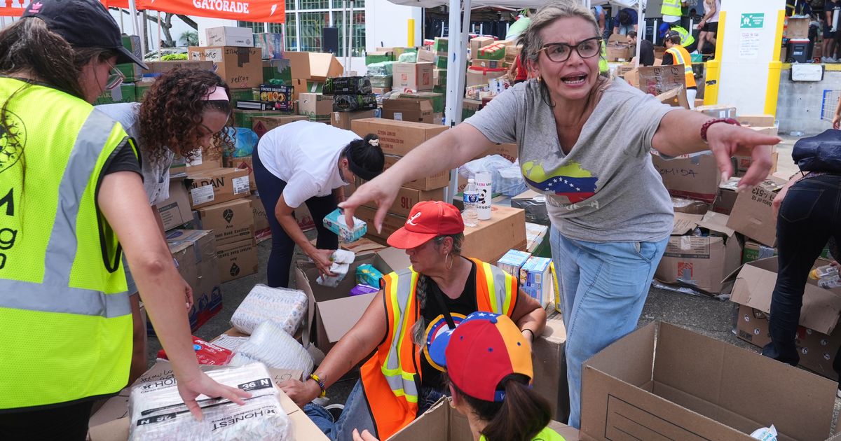 Earthquake aid keeps flowing from Florida to Venezuela, with help from the U.S. State Department :: WRAL.com