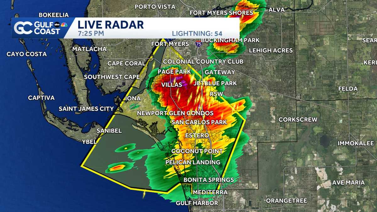 Why were Thursday's storms in Southwest Florida so intense?