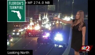 Major crash closes Florida's Turnpike southbound in Winter Garden