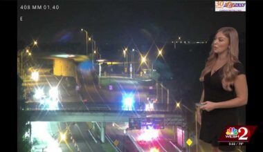 Crash temporarily shuts down Florida's Turnpike