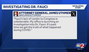 Florida AG announces investigation into Dr. Anthony Fauci
