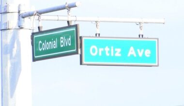 Ortiz Avenue widening project triggers overnight traffic shift on Wednesday | Lee County
