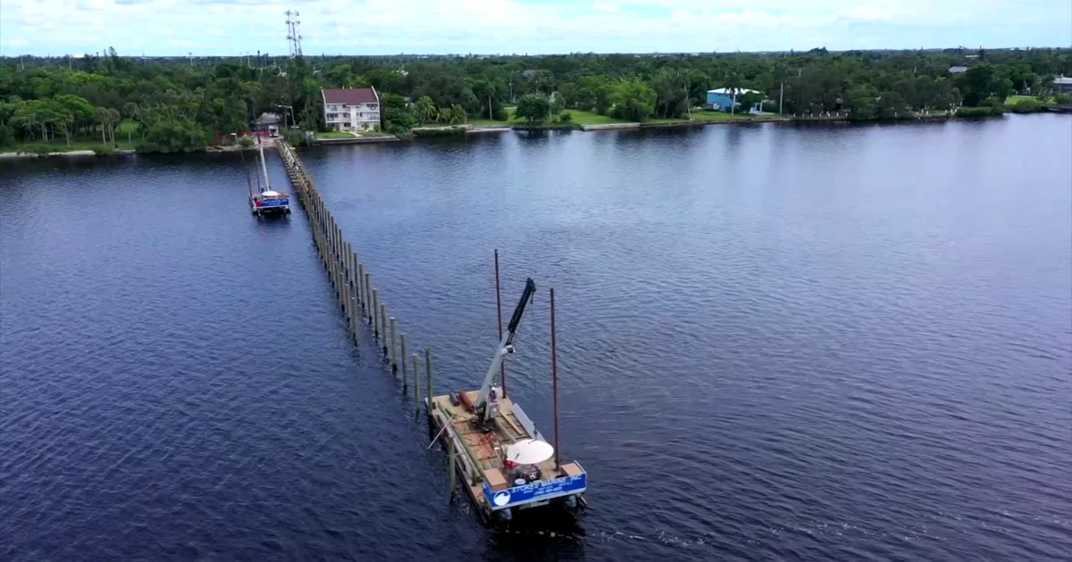 Fort Myers Beach pier rebuild moves forward after permit approval | Lee County