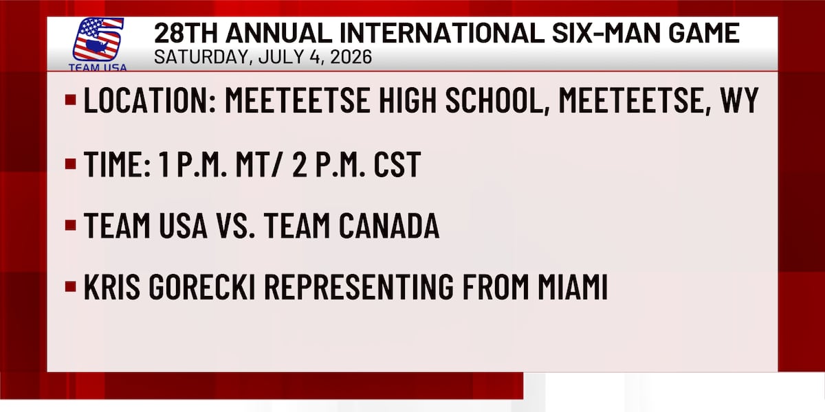 Miami’s Kris Gorecki to represent Team USA in 28th annual Can-Am Bowl