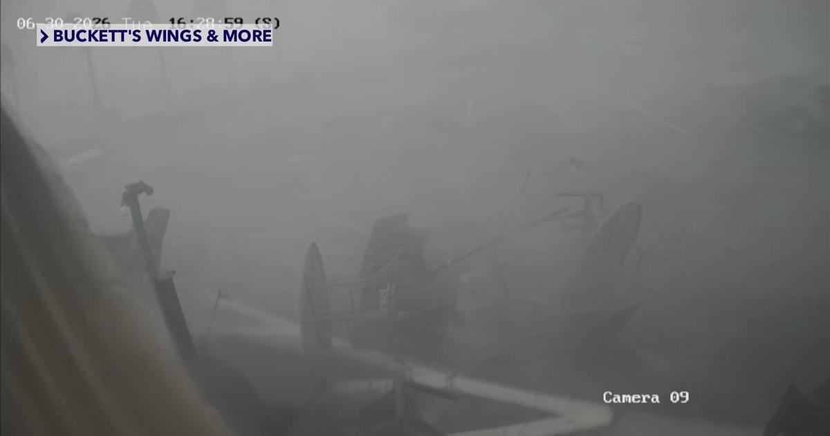 Shocking video recorded in Lee County of storm causing businesses to go without power | Lee County