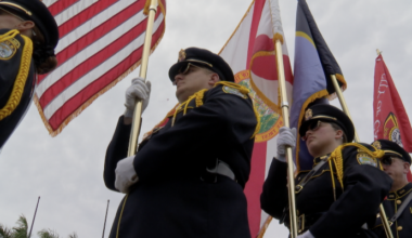 Cape Coral celebrates July 4th with big fireworks and big new flag | Lee County