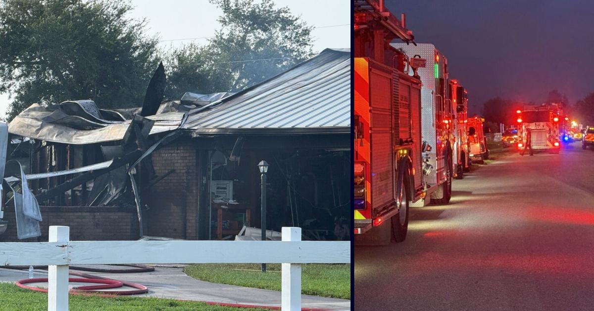 Crews battle early morning house fire near Saddlewood Lane in Lee County | Lee County