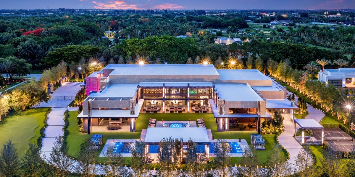 Inside the $85M James Bond-Inspired Florida Mansion