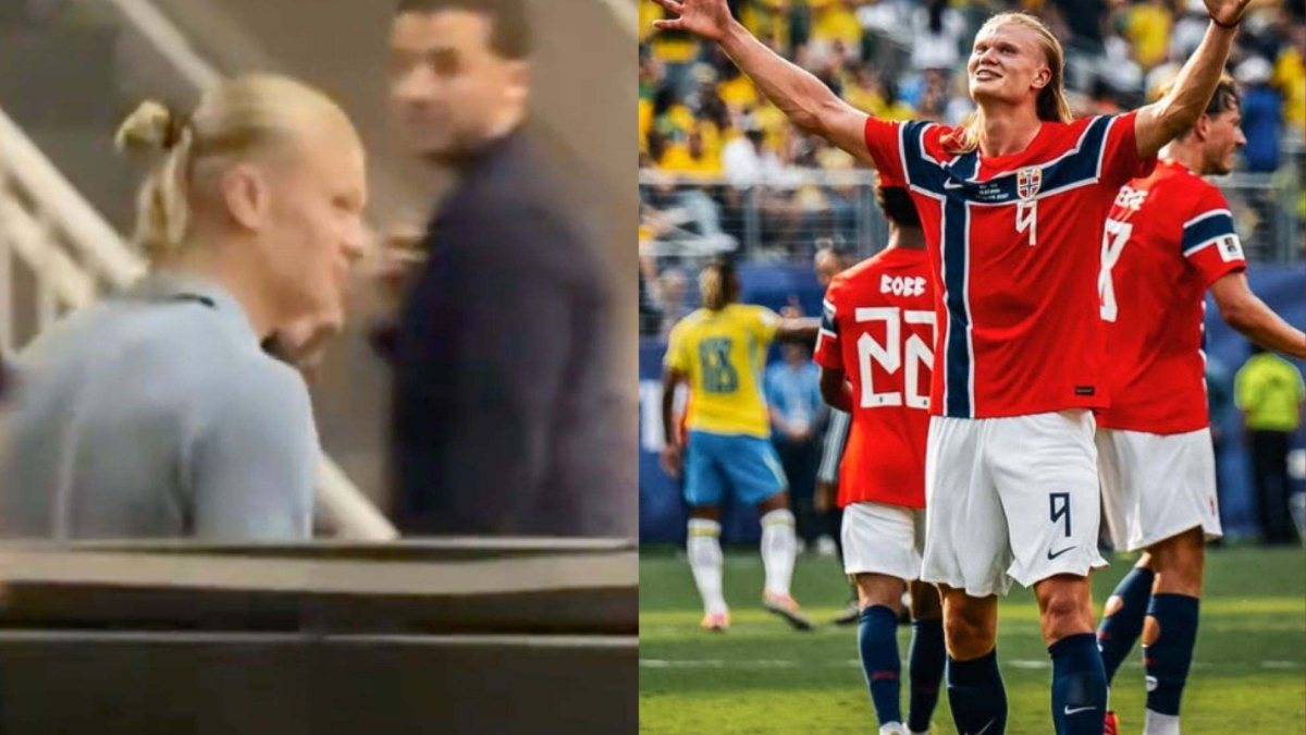Erling Haaland and Norway stars celebrate memorable World Cup run with Flo Rida at Miami nightclub