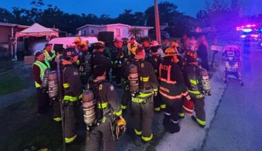 St. Lucie Fire District crews rescue two dogs from burning home | St. Lucie County
