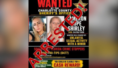 Charlotte County woman accused of unlawful sexual activity with minor arrested in California | Charlotte County