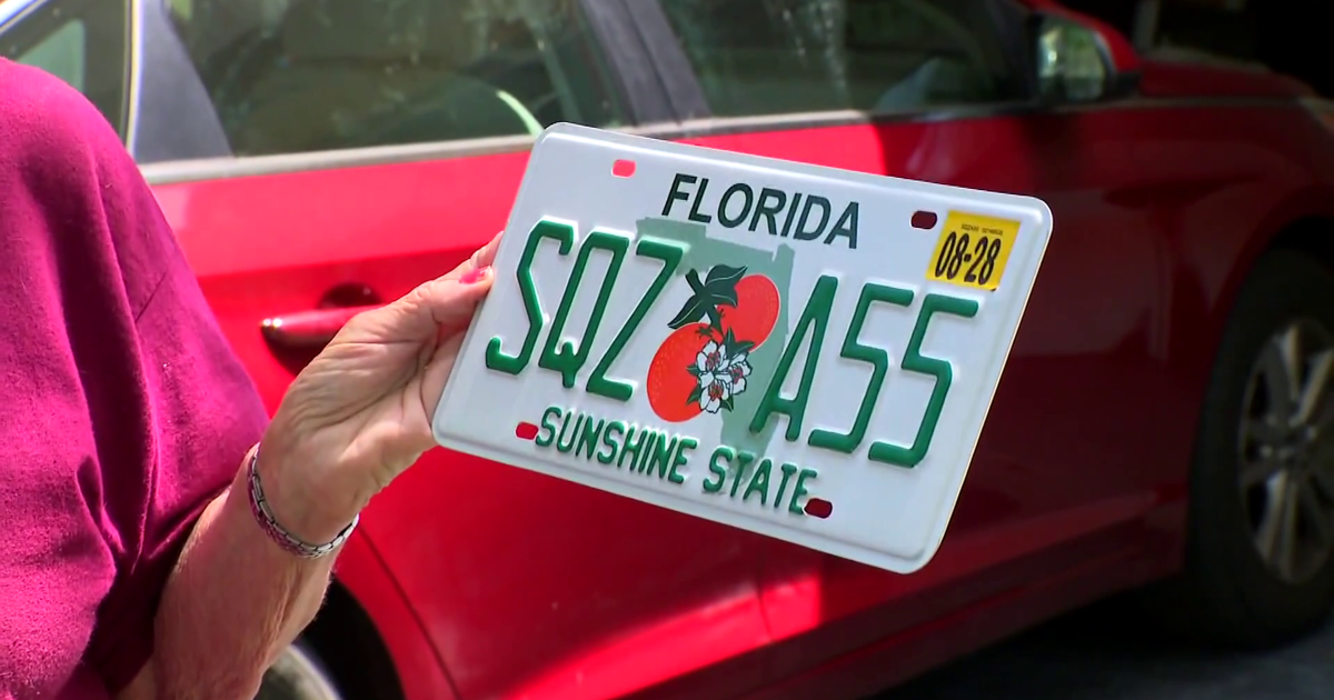 Miami woman's new license plate spells out an eyebrow-raising message | State