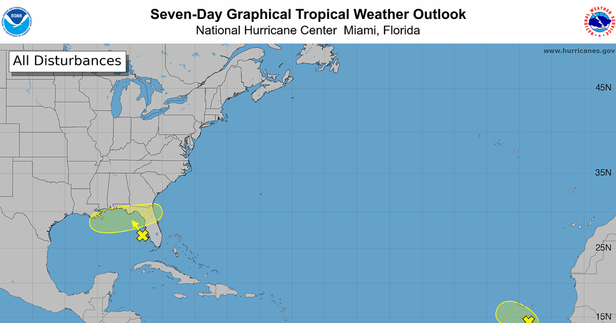 Hurricane forecasters tracking disturbance off Gulf Coast | Hurricane Center