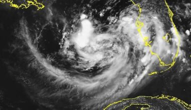 Slow-moving system off Florida coast could become tropical, hurricane center says