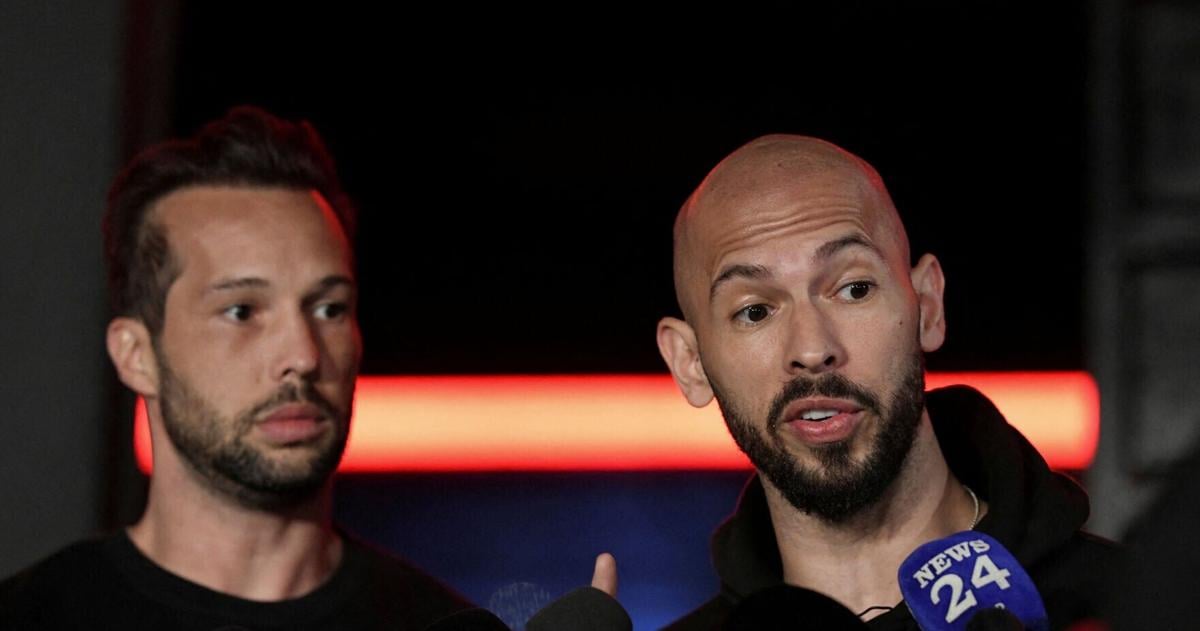Social media influencers Andrew and Tristan Tate arrested in Miami, US Marshals Service tells AP | Crime