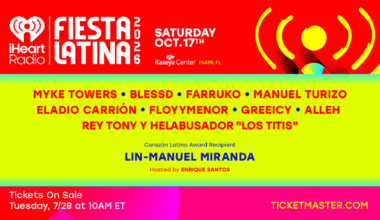 iHeartRadio Fiesta Latina 2026: How to Get Tickets, Lineup & More! | NewsRadio WIOD