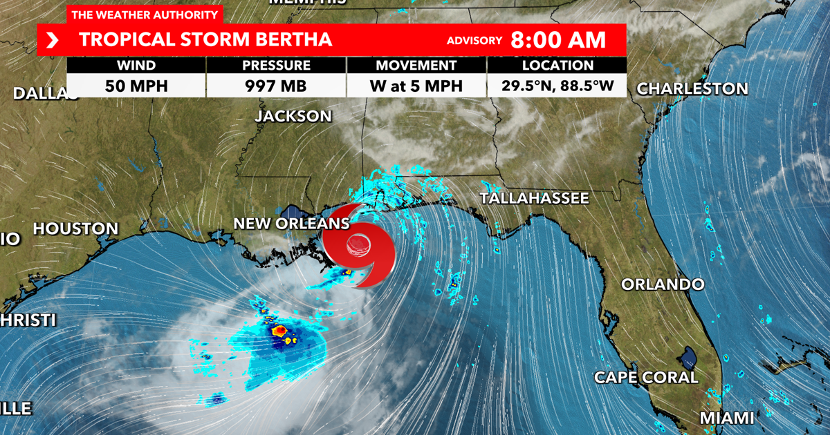 Changing forecast as Bertha's influence fades across Southwest Florida | Weather Authority