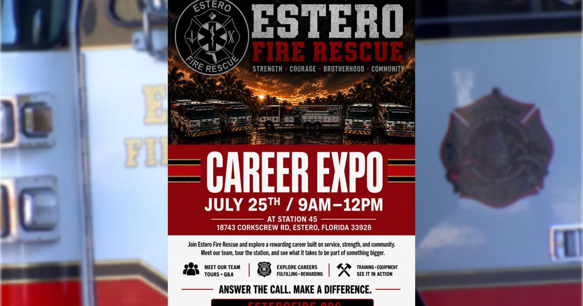 Estero Fire Rescue to host career expo |
