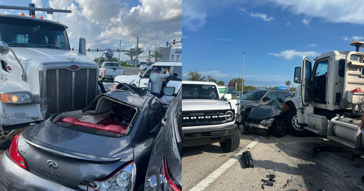 One hospitalized after multi-vehicle crash at Six Mile Cypress Pkwy | Lee County
