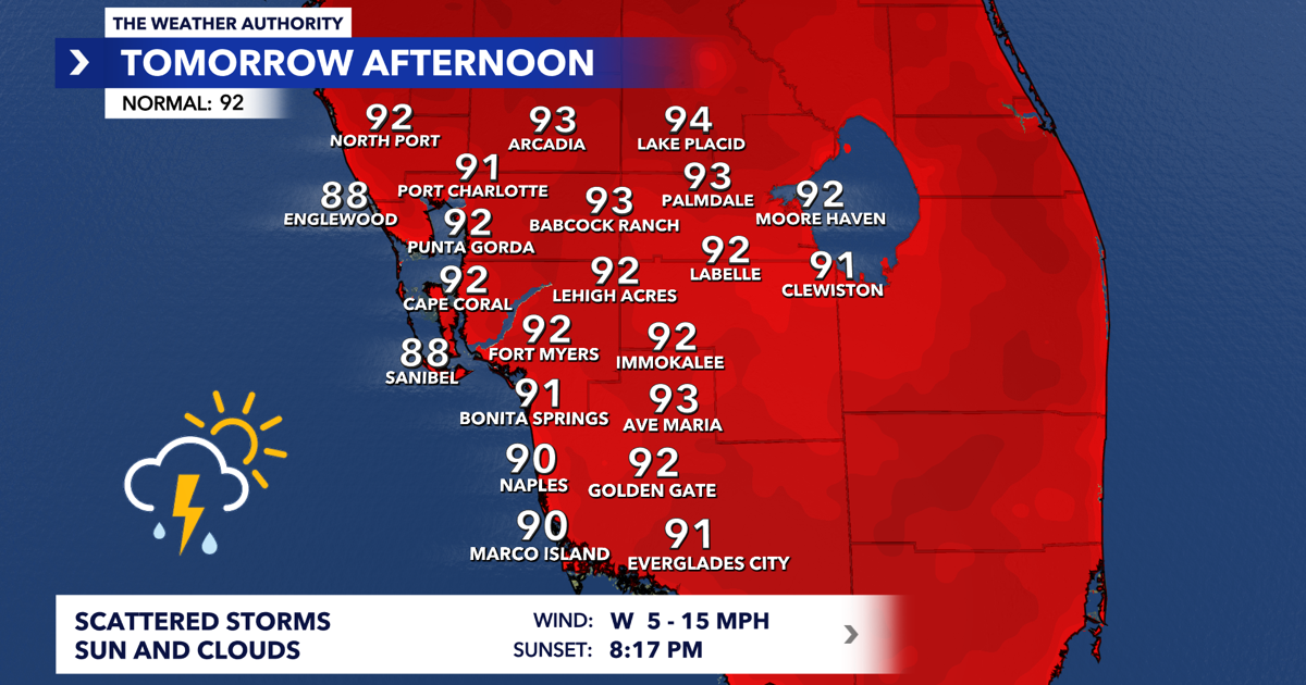 Scattered storms continue as Southwest Florida settles into a summer routine | Weather Authority