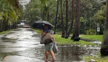 Rainy start to Key Biscayne’s Monday | Key Biscayne