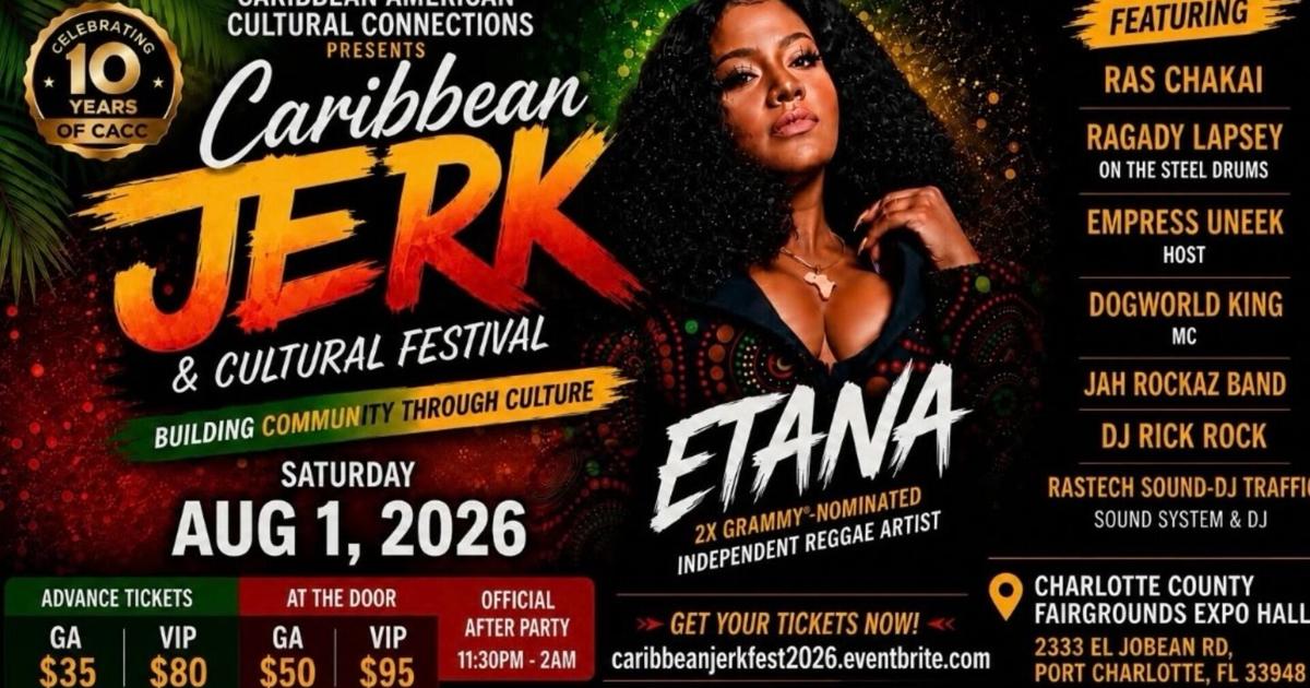 Healthy living and Caribbean culture take center stage at Charlotte County Fairgrounds | WINK Stop
