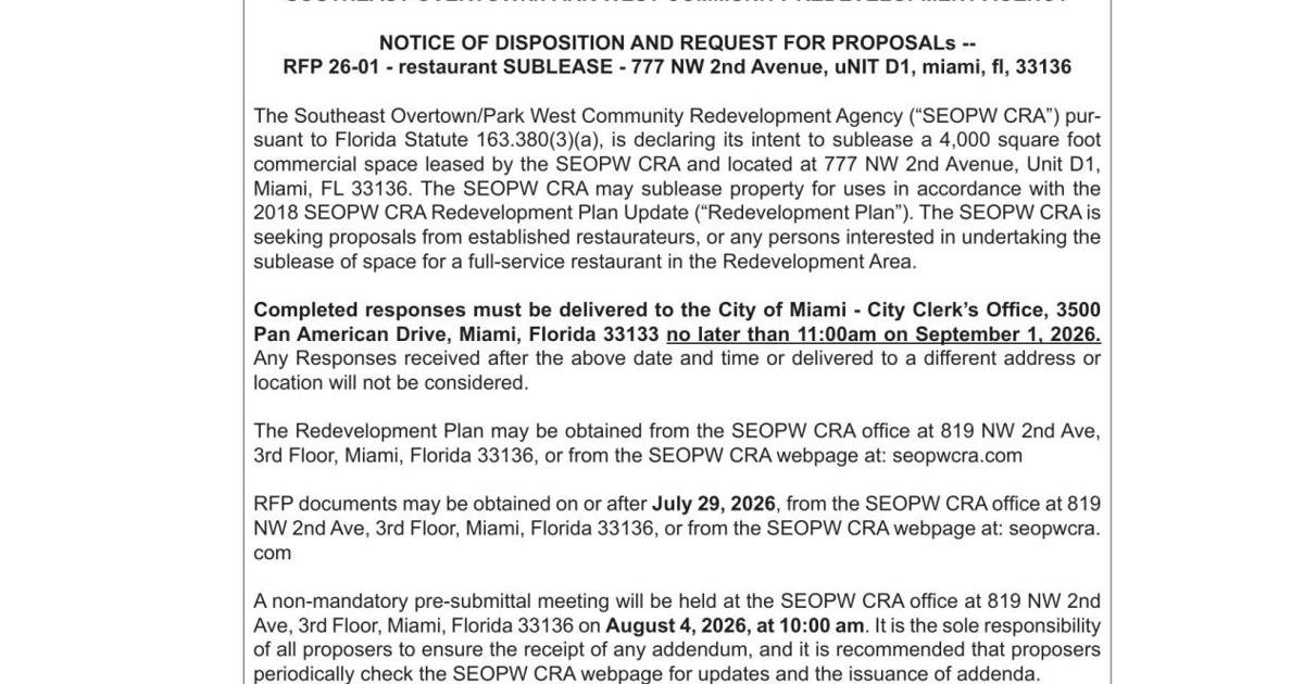 PUBLIC NOTICE | Legal Announcements