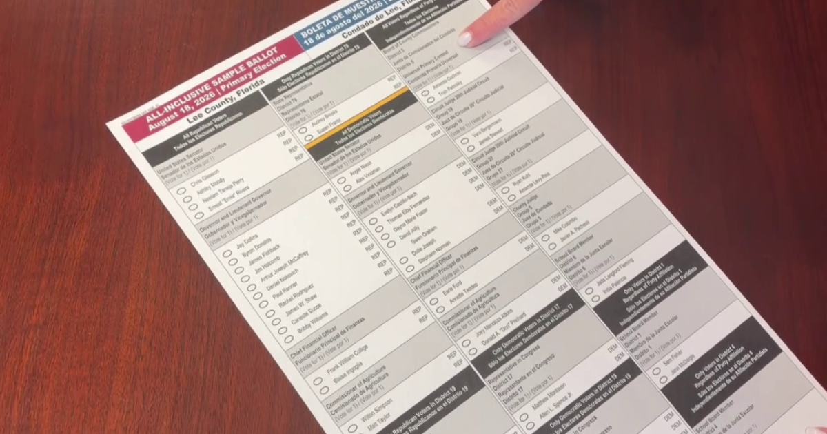 Lee County voters have several ways to cast a ballot in August Primary | Here’s what you need to know | Lee County