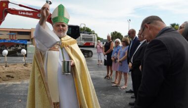 Catholic school multi-purpose building breaks ground | Venice