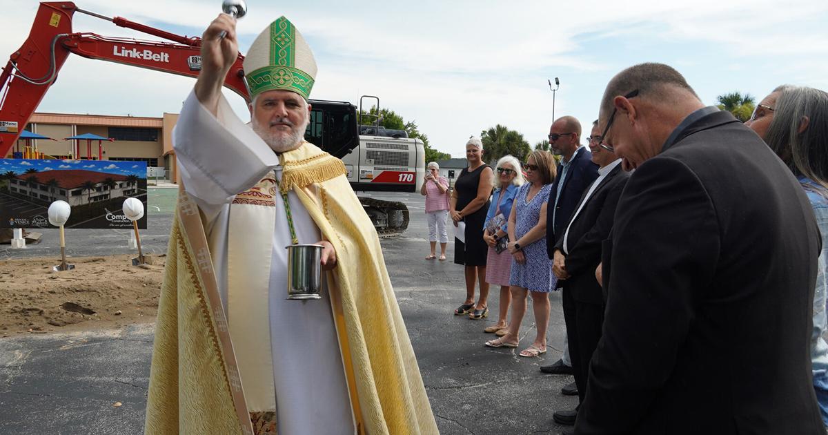 Catholic school multi-purpose building breaks ground | Venice