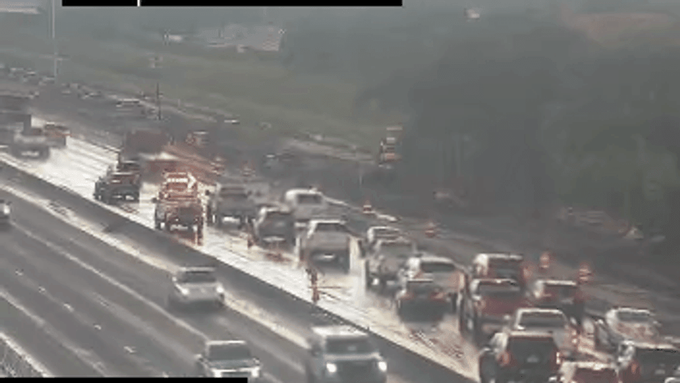 According to Florida 511, the crash was reported at 6:22 a.m. between Exit 71 at the Sawgrass Expressway and Mile Marker 74. The left lane was blocked as crews responded to the scene. (FDOT)