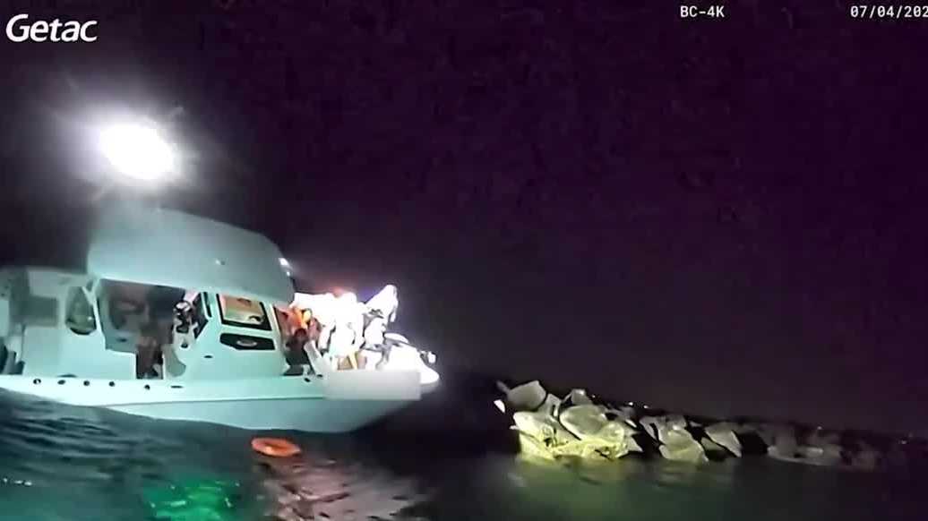 Seven rescued after boat crash near St. Lucie Inlet