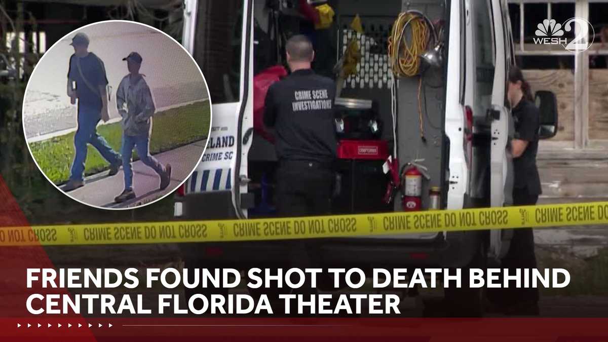 Friends found shot to death behind Florida theater