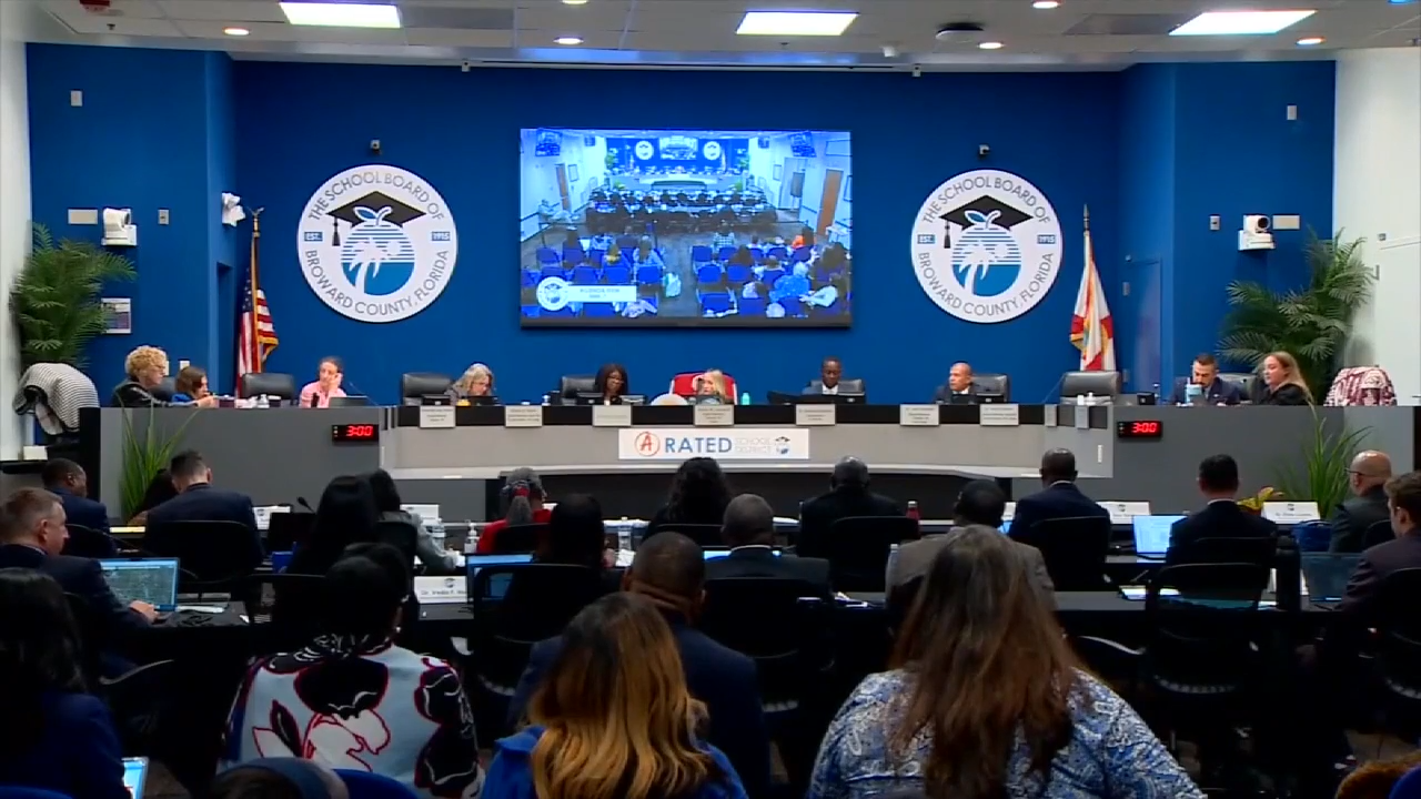 Broward school board holds meeting to discuss declining enrollment, school consolidations and plans for the future - WSVN 7News | Miami News, Weather, Sports