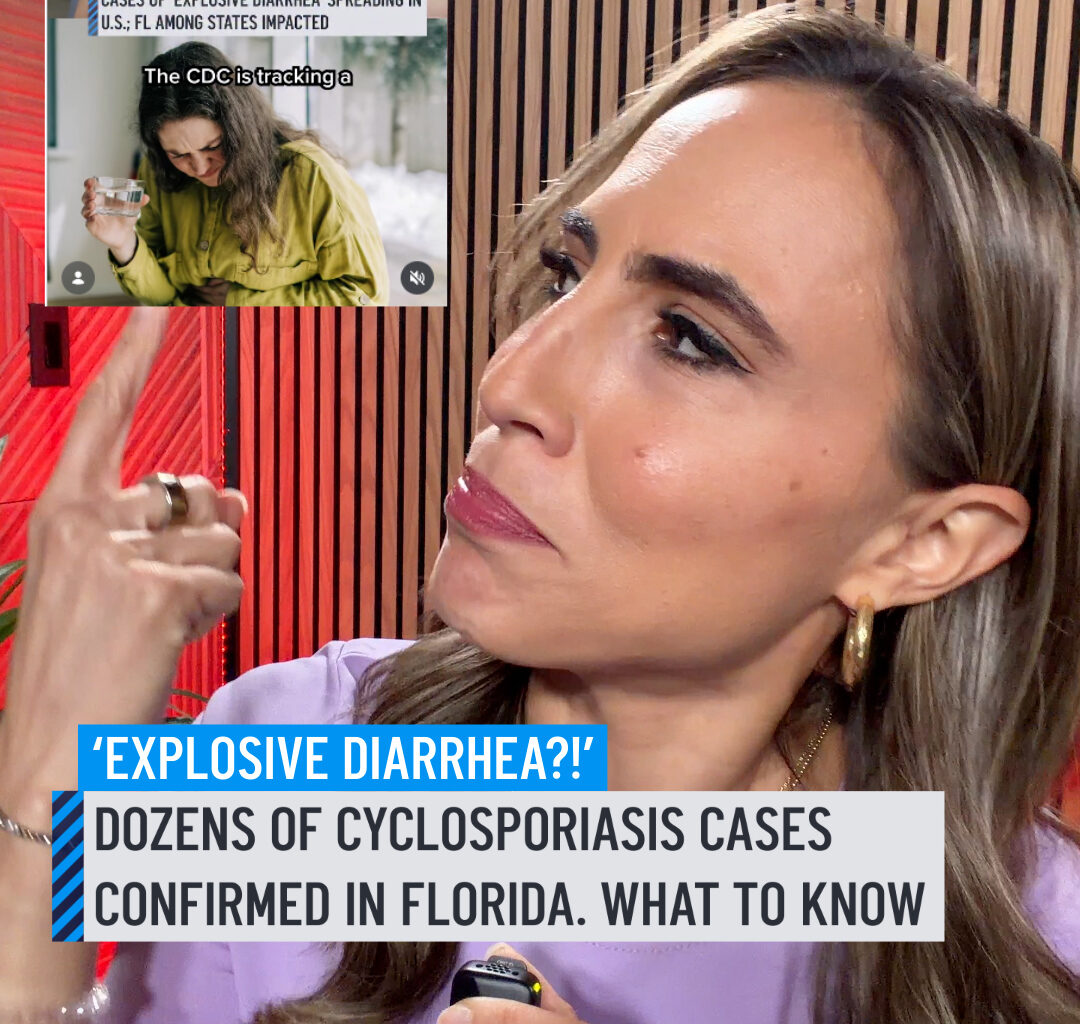 Dozens of cases in Florida! A parasite behind a growing outbreak that has sicked people in several states has also been confirmed in Florida. According to the Florida Department of Health, around 50 cases of cyclosporiasis have been reported since the outbreak began in May. #florida #cases #outbreak #parasite #health