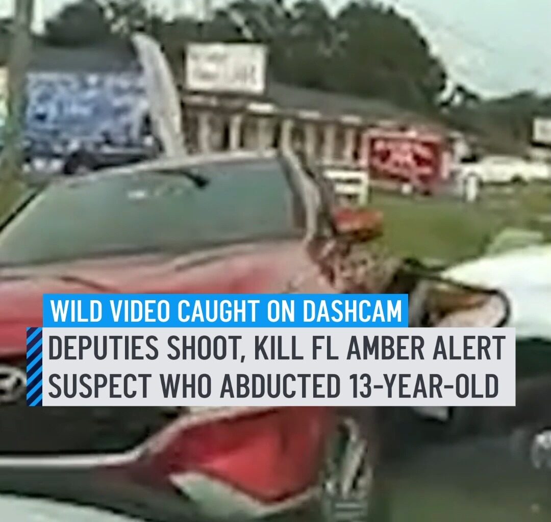 New video shows the moments Florida law enforcement closed in on the suspect of an AMBER Alert before deputies shot and killed him. The AMBER Alert was issued Monday after officials said Jason Castillo kidnapped the 13-year-old daughter of his ex-girlfriend from her Ocala home. The confrontation between the 45-year-old suspect and Marion County deputies happened less than 24 hours after the alert was issued. #amberalert #florida #teen #alert
